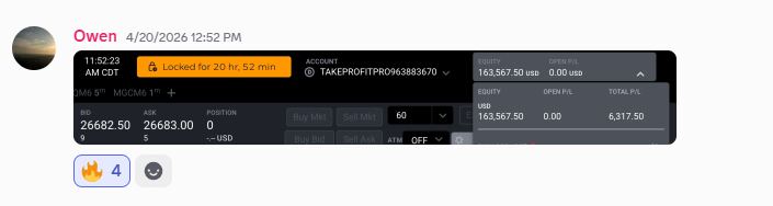Rise Works prop firm payout screenshot